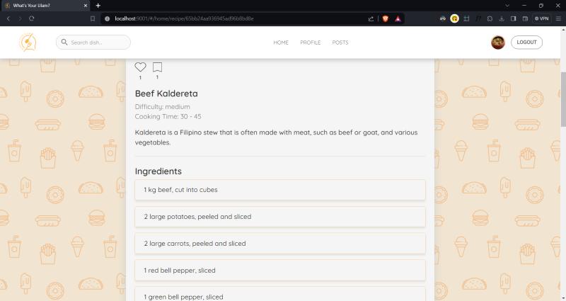 Project screenshot 2